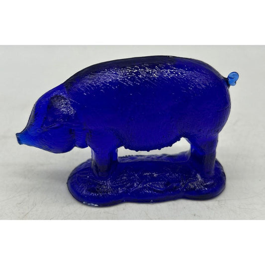 Solid Glass Pig