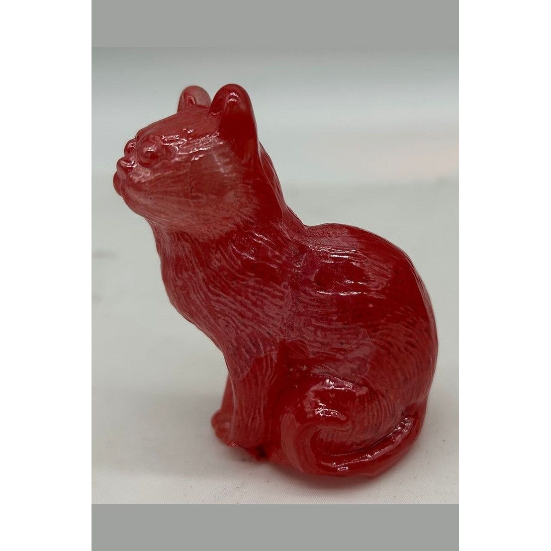 3" Solid Glass Sitting Kitten