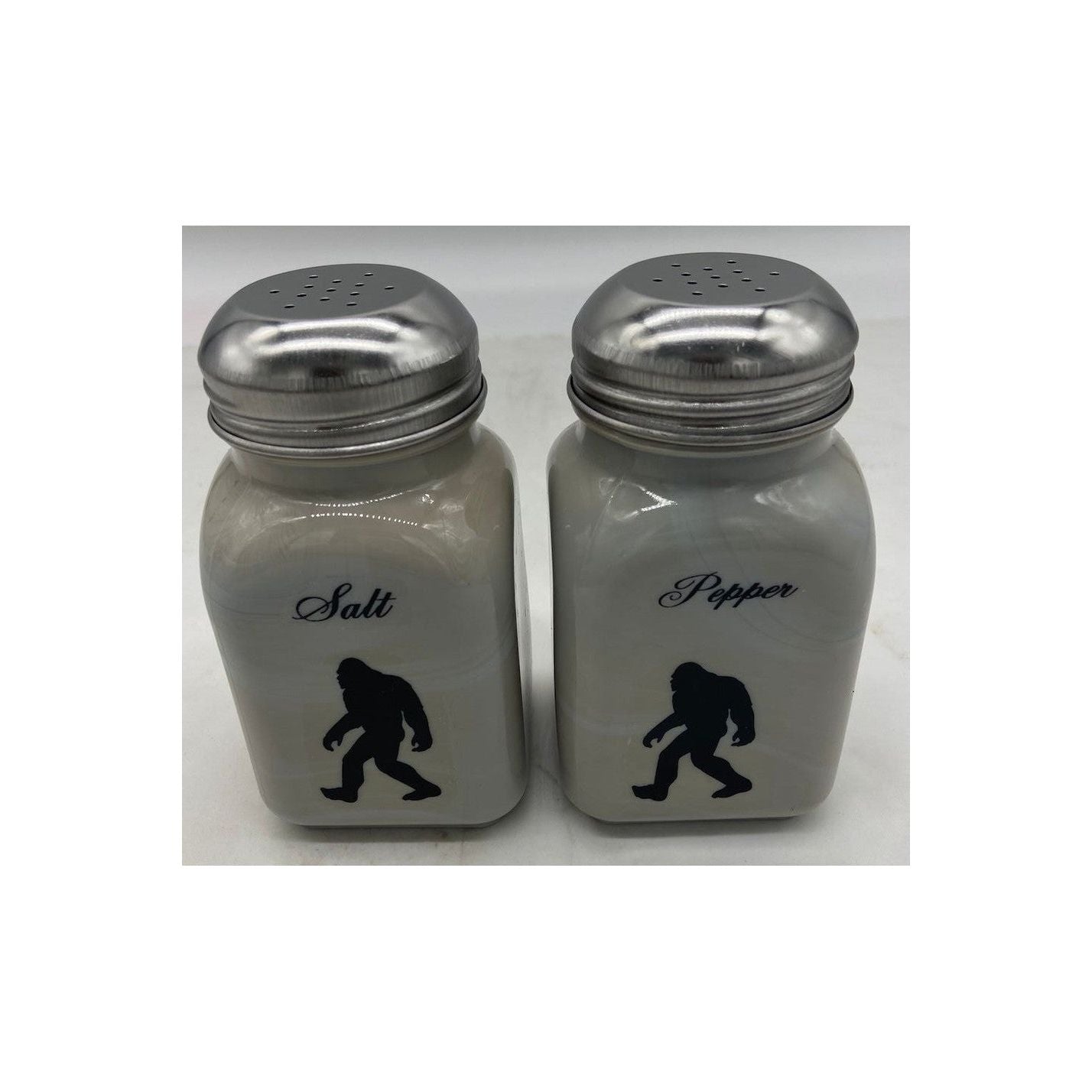 Stove Top Spice Jars w/Sasquatch Decal "Big Foot"