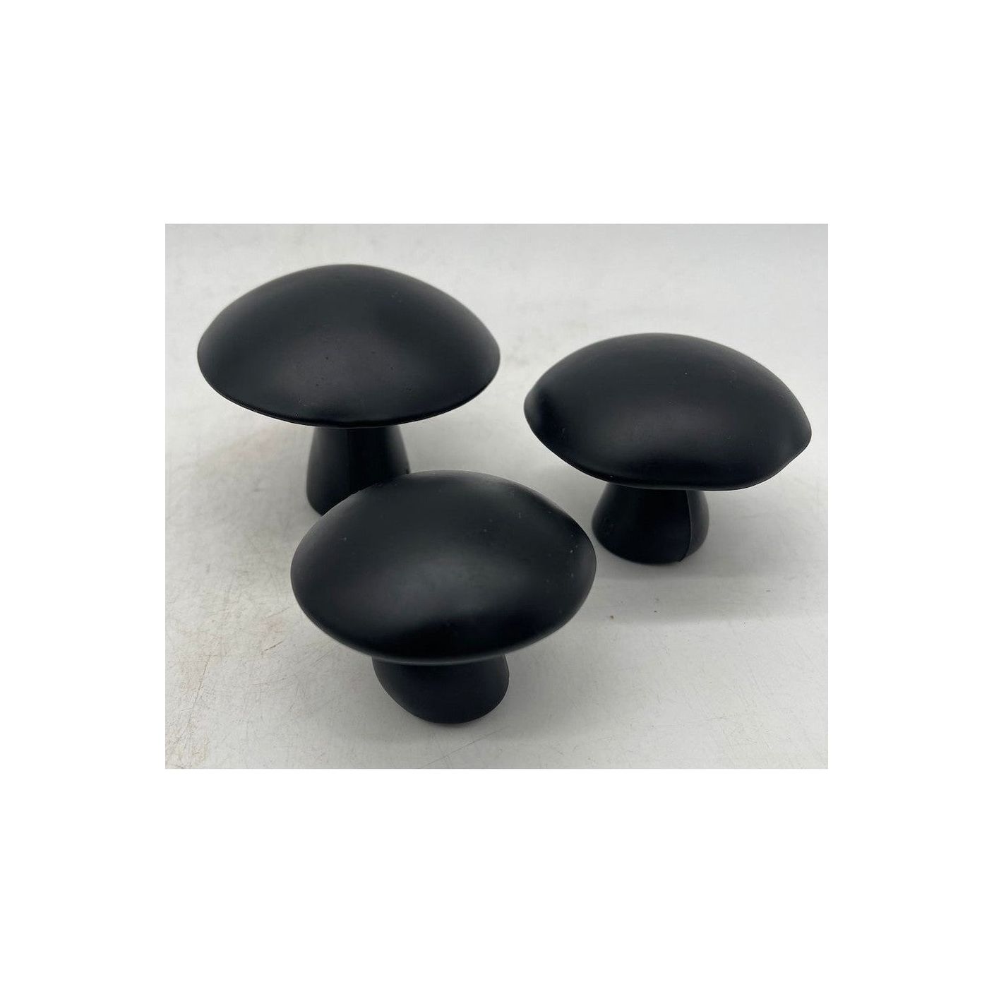 Solid Glass Mushroom