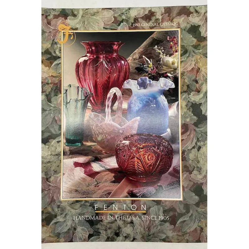 Original Fenton Art Glass Catalog - Great Reference Material (Crazy Sale)