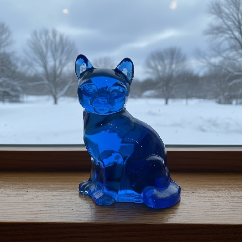 Sitting Cat - Fenton - (Year End Clearance)
