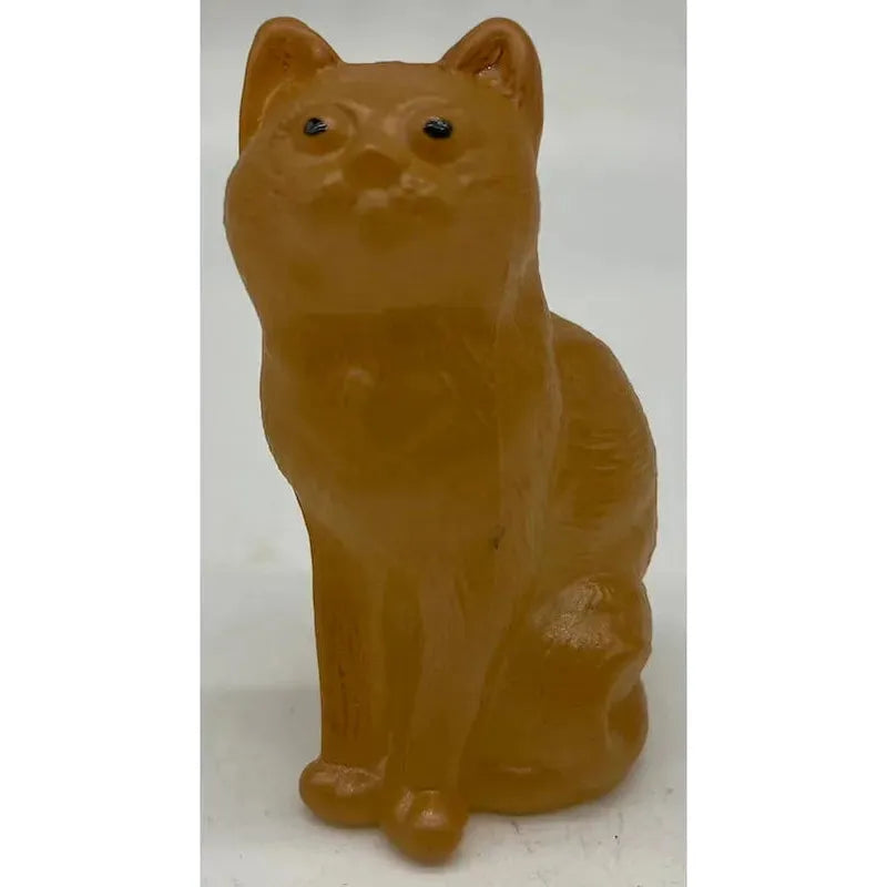 3" Solid Glass Sitting Kitten