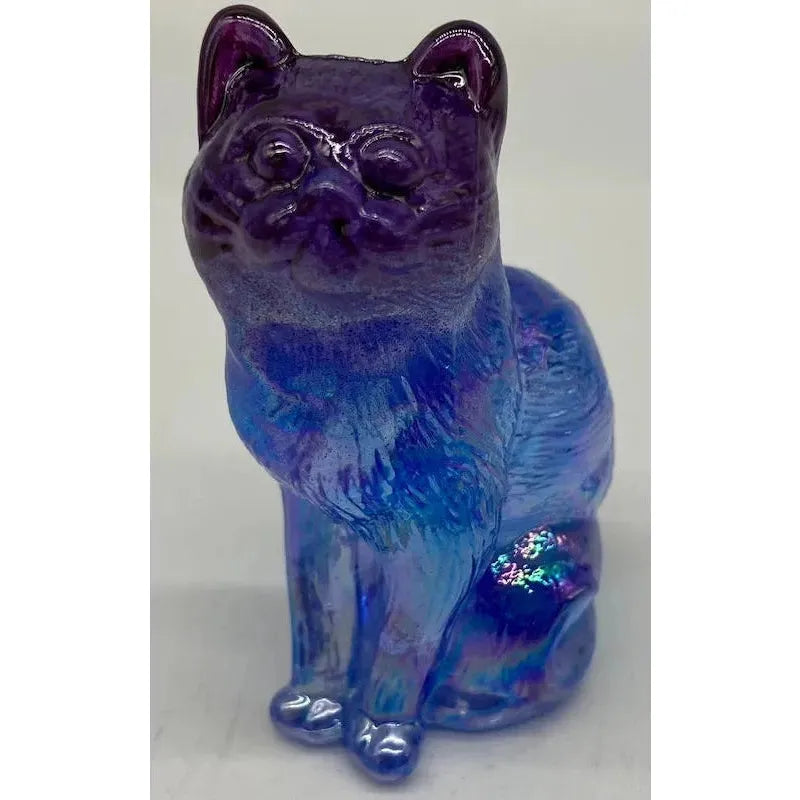 3" Solid Glass Sitting Kitten