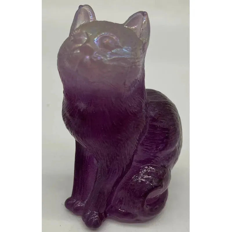 3" Solid Glass Sitting Kitten