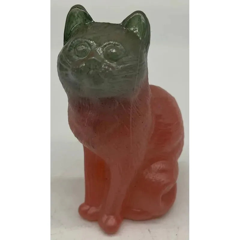 3" Solid Glass Sitting Kitten