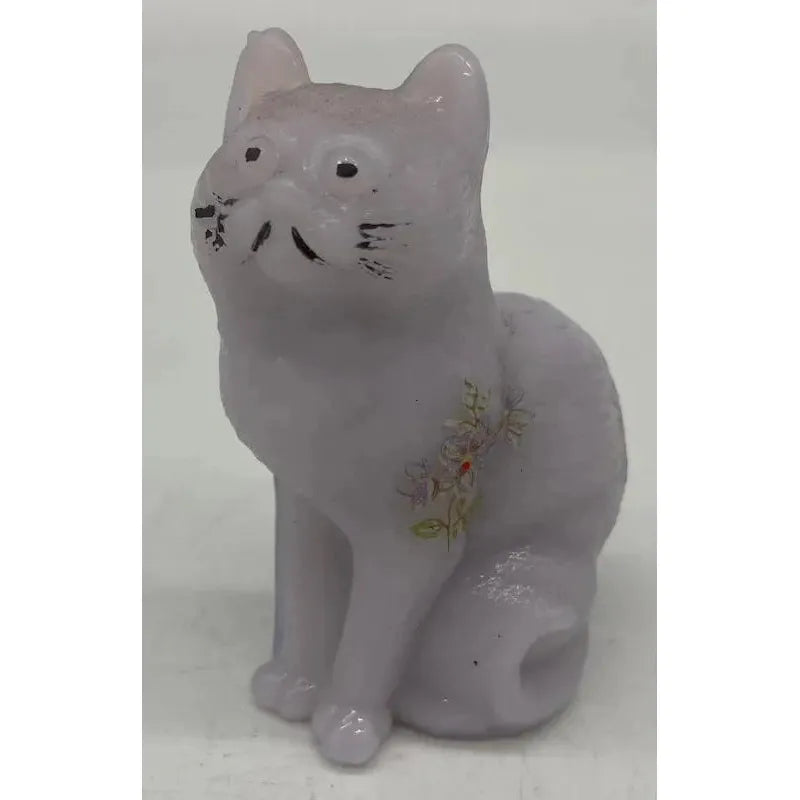 3" Solid Glass Sitting Kitten
