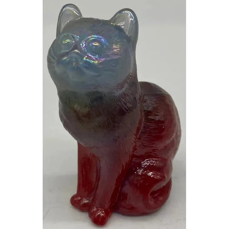 3" Solid Glass Sitting Kitten
