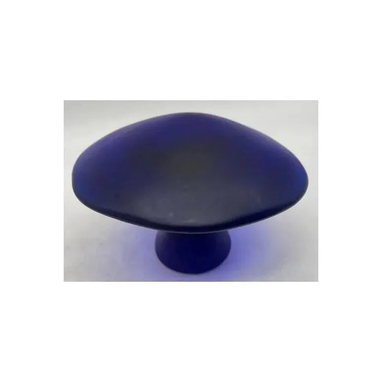 Solid Glass Mushroom