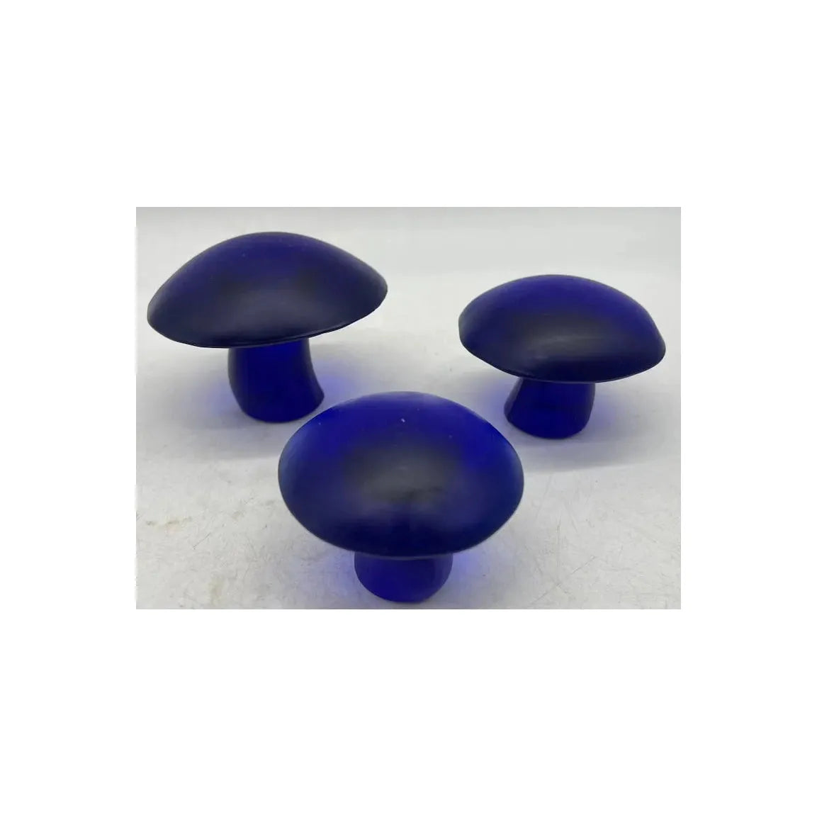 Solid Glass Mushroom