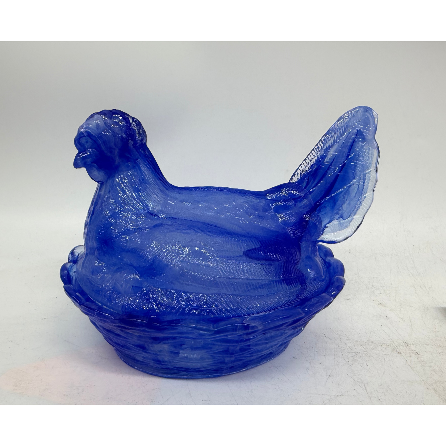 Covered Chicken on Woven Nest