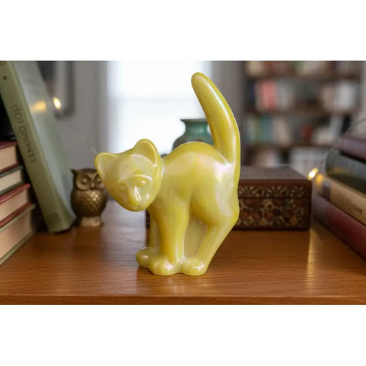 Scaredy Cat Fenton Art Glass