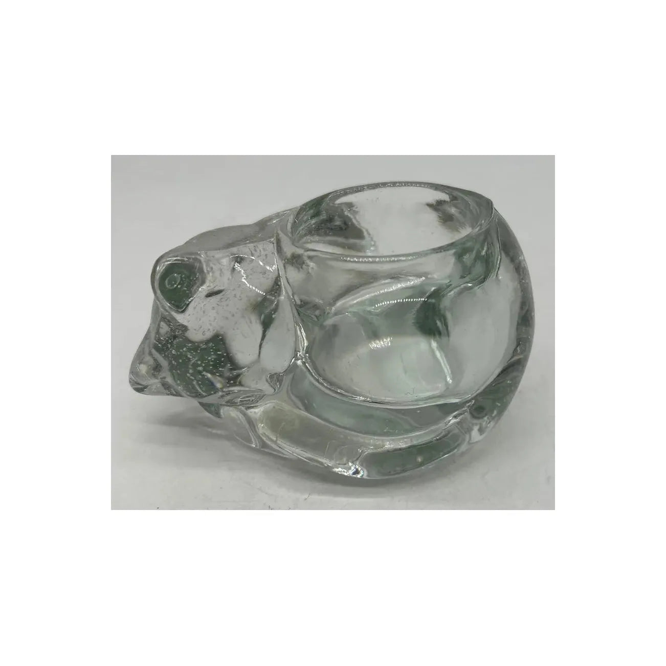 Cat Votive has bubbles