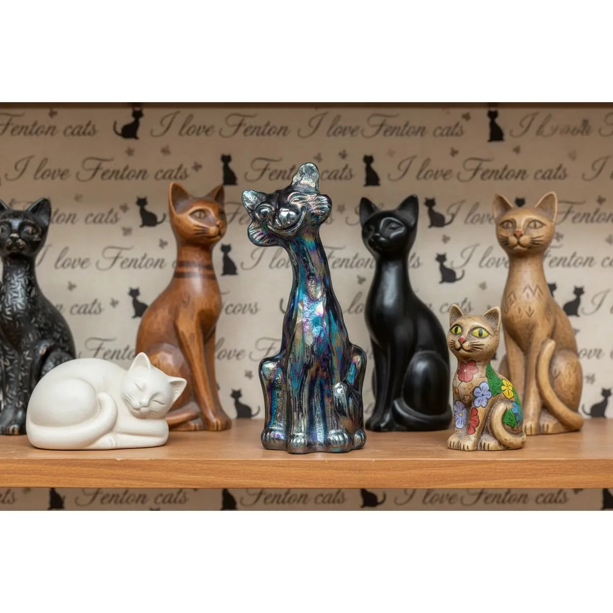 cobalt blue carnival cat