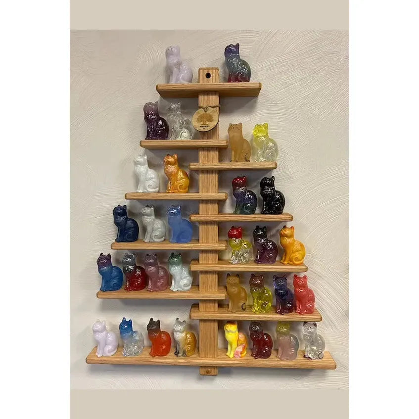 Red Oak Wooden Shelf (Glass not included)
