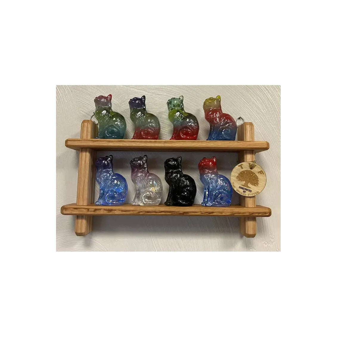 Red Oak Wooden Shelf (Glass not included)