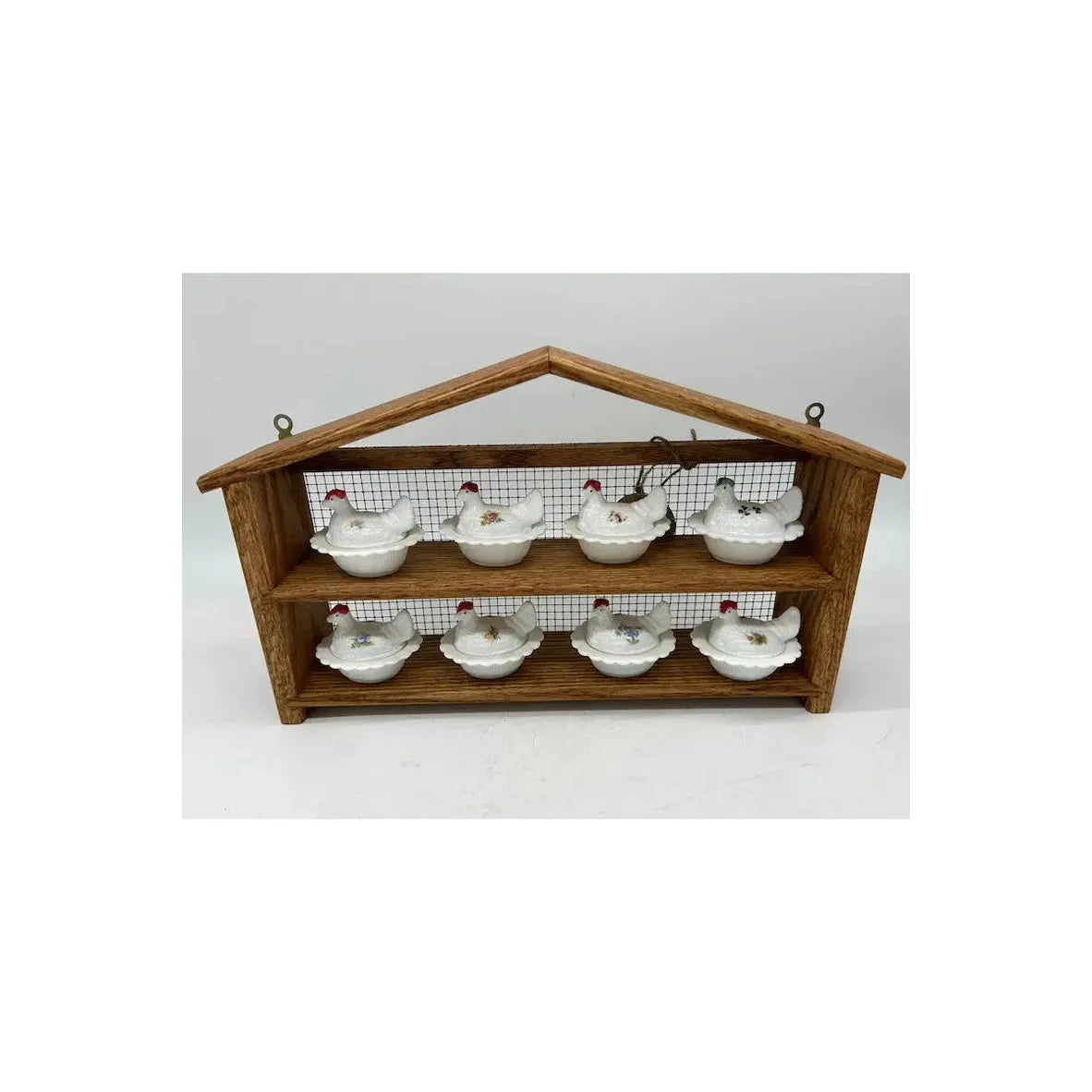 Red Oak Wooden Shelf (Glass not included)