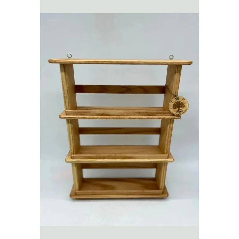 Red Oak Wooden Shelf (Glass not included)