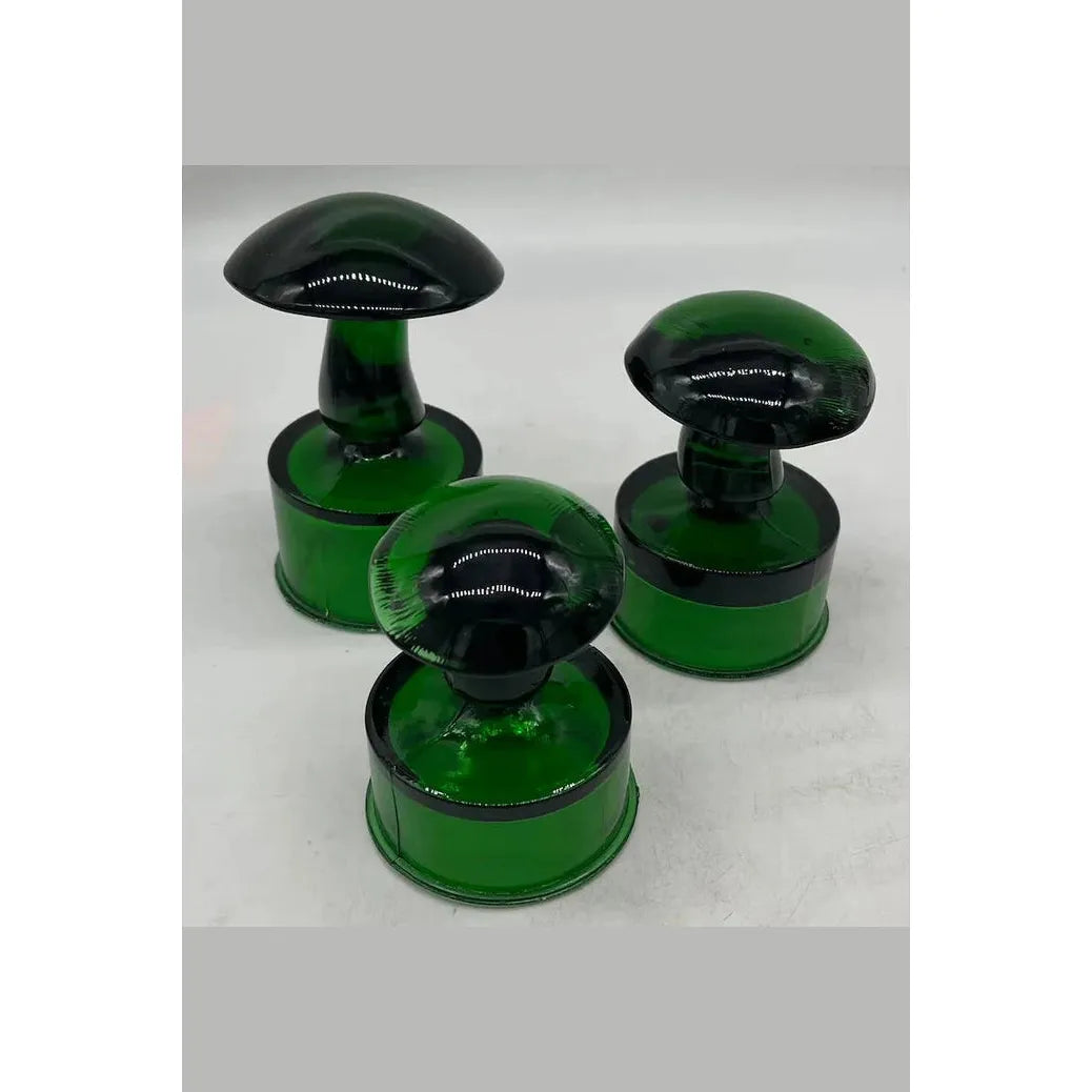 Solid Glass Mushroom