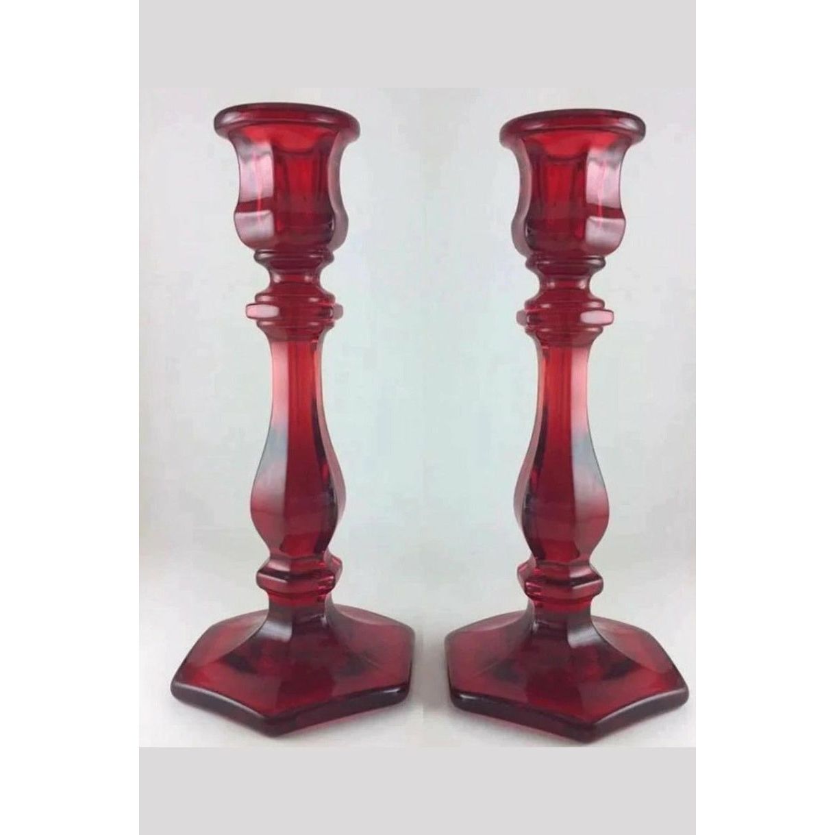 Panel Candlestick Holders