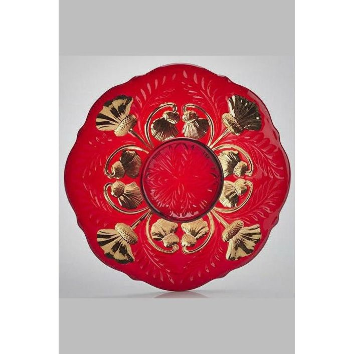 Inverted Thistle Platter