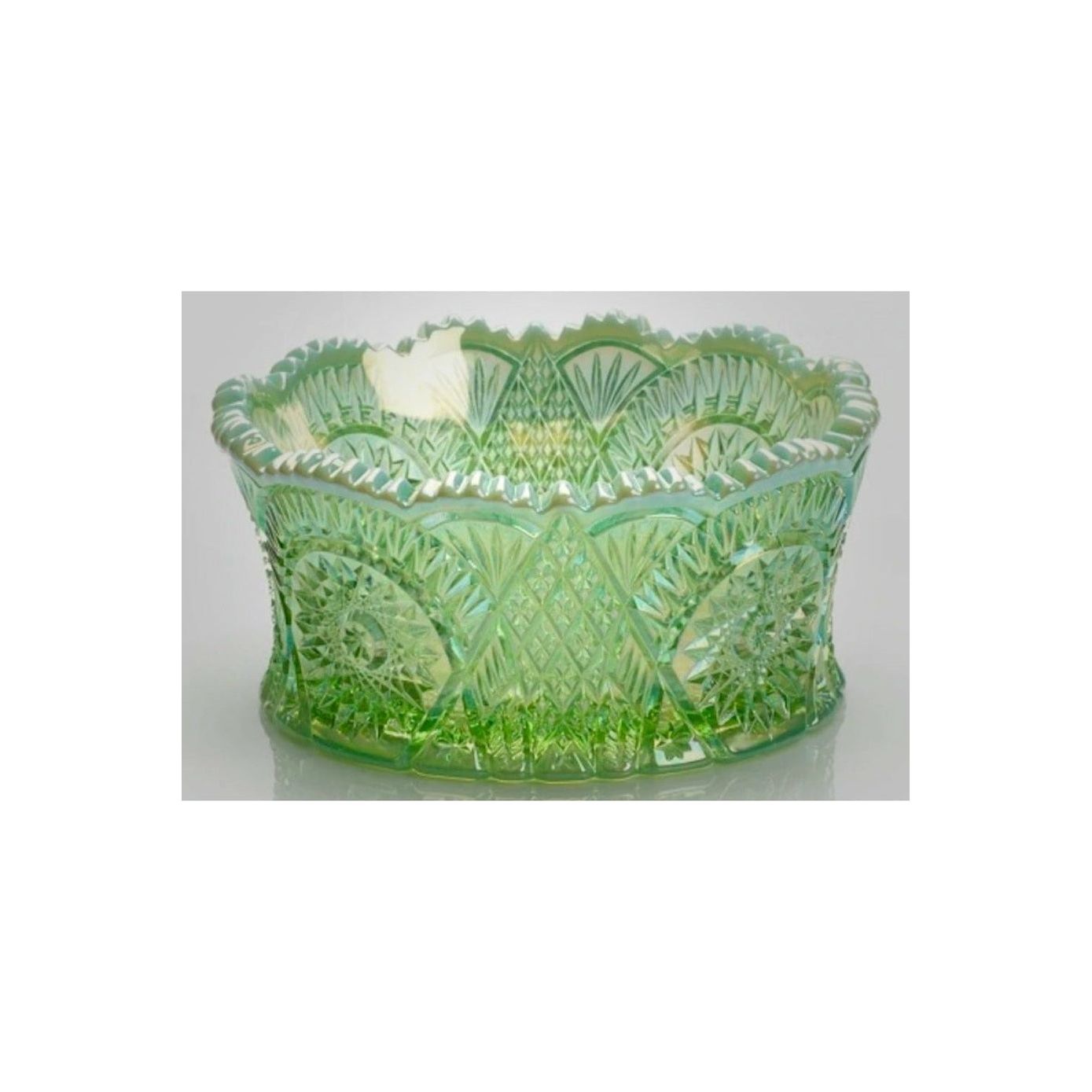 Star and Arched Diamond Classic Nappy Bowl