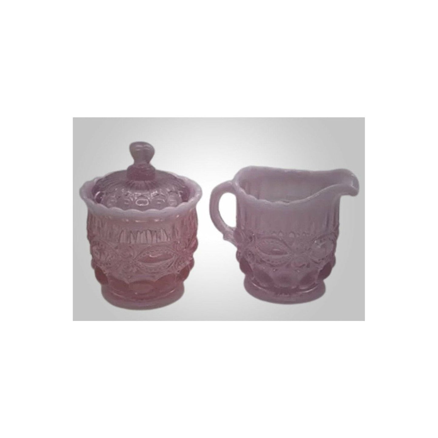 Eye Winker Creamer & Sugar Bowls