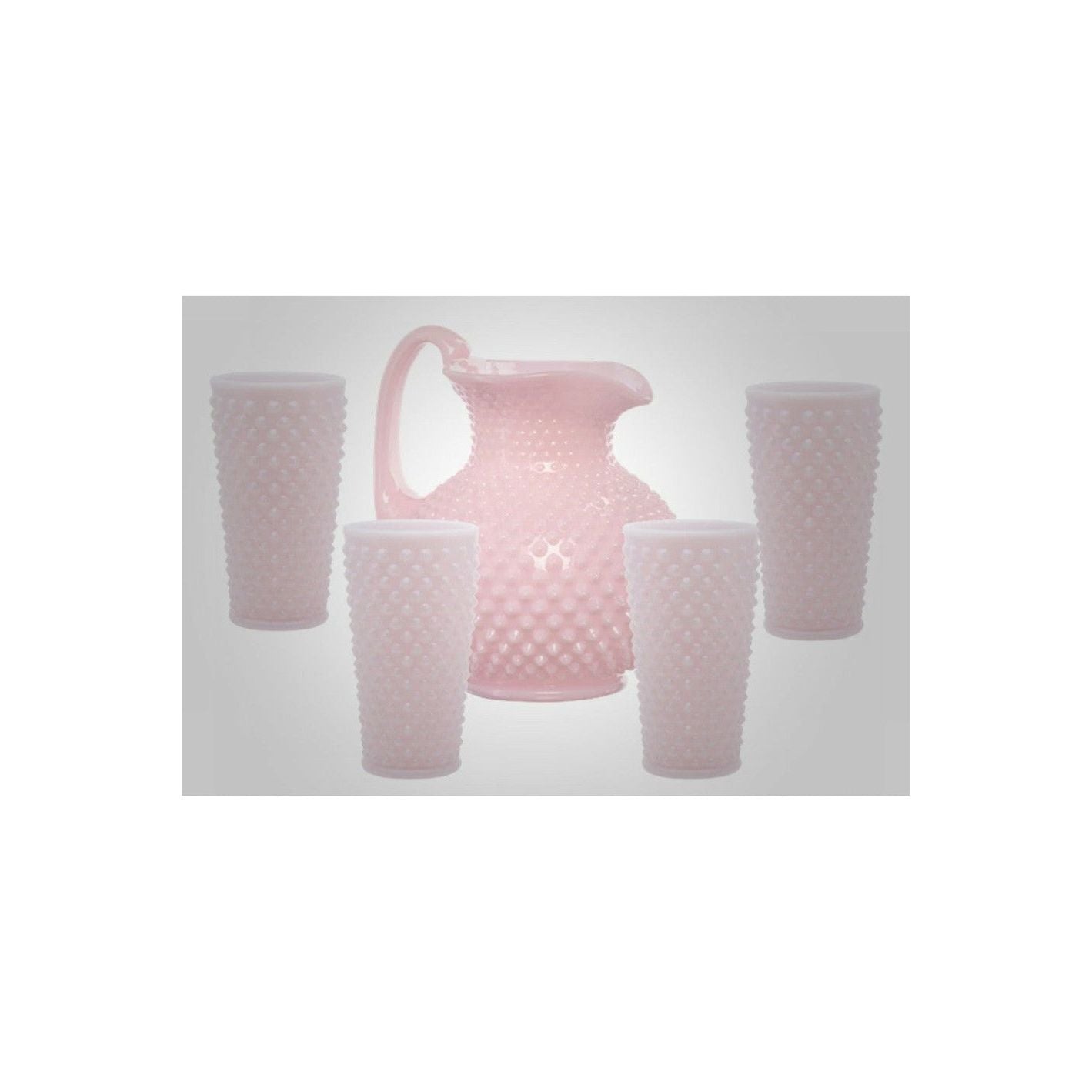 GiGi Hobnail Pitcher & Goblets