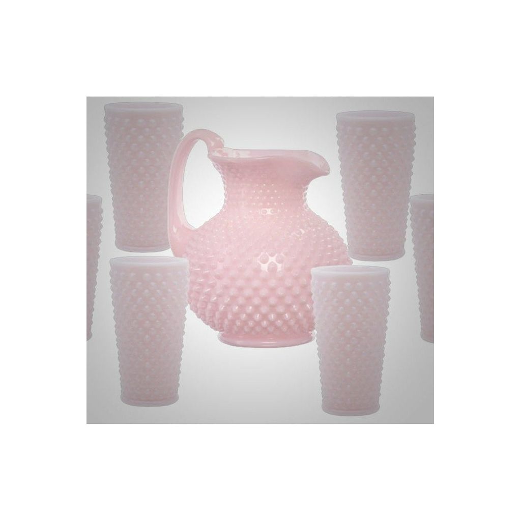 GiGi Hobnail Pitcher & Ice Teas