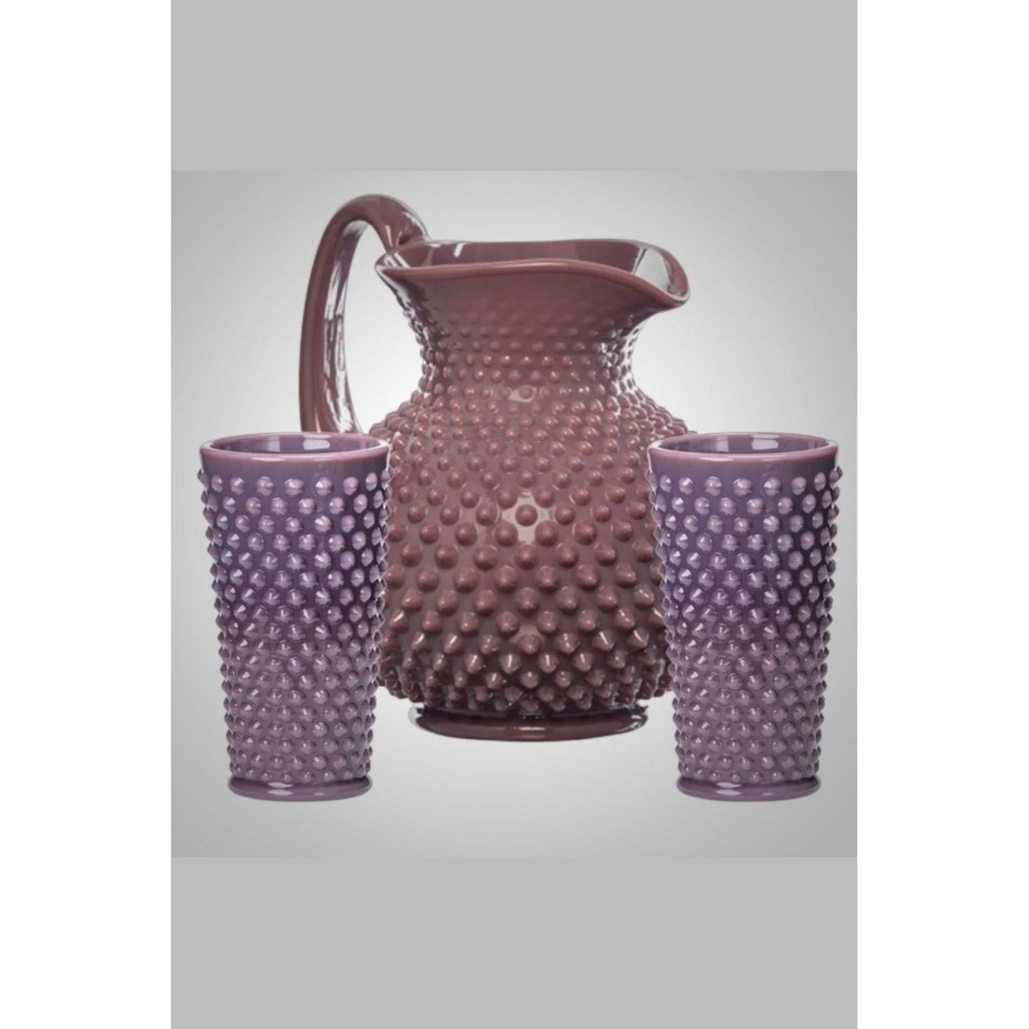GiGi Hobnail Pitcher & Ice Teas