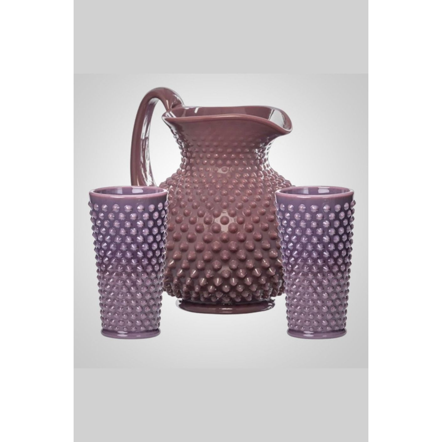 GiGi Hobnail Pitcher & Goblets