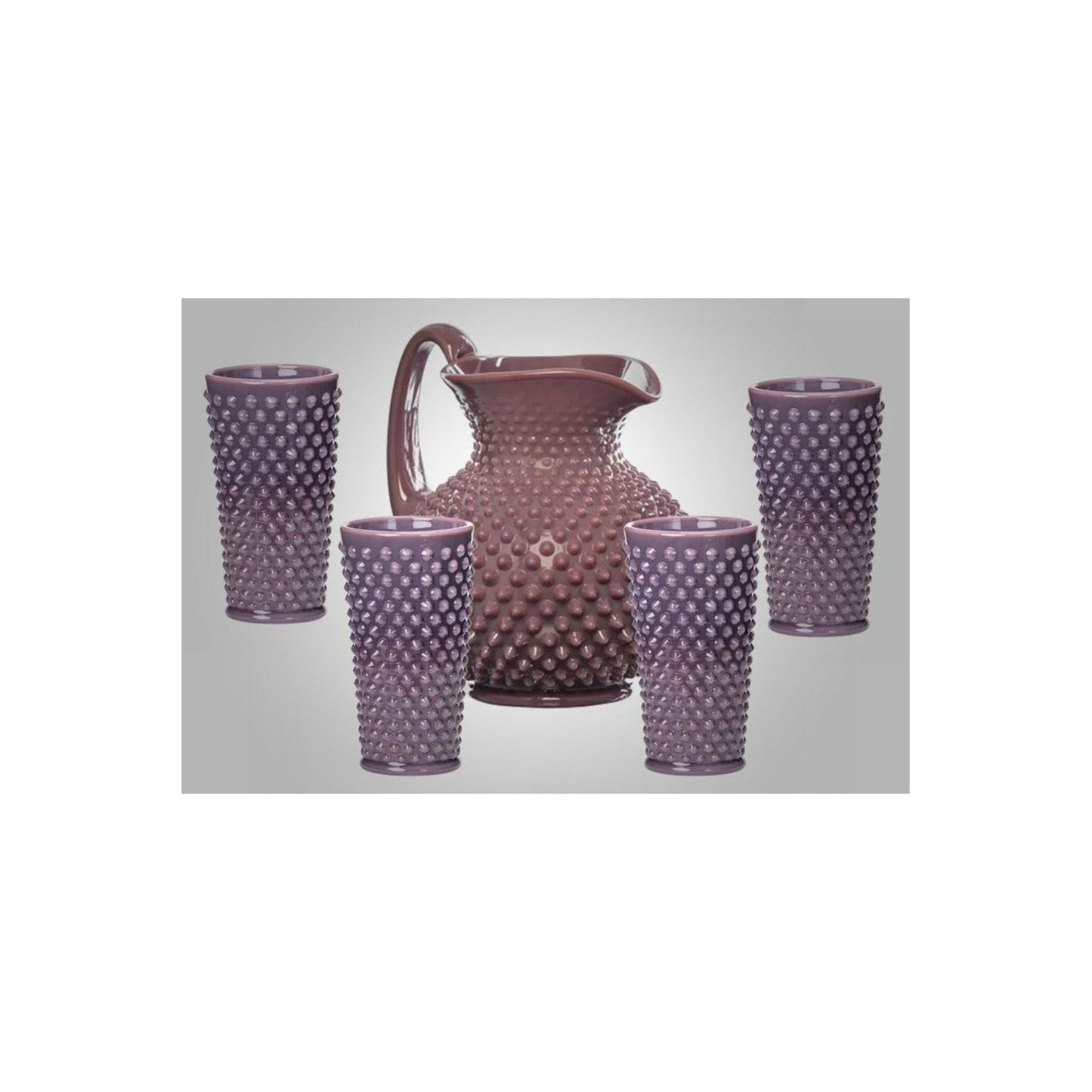 GiGi Hobnail Pitcher & Ice Teas