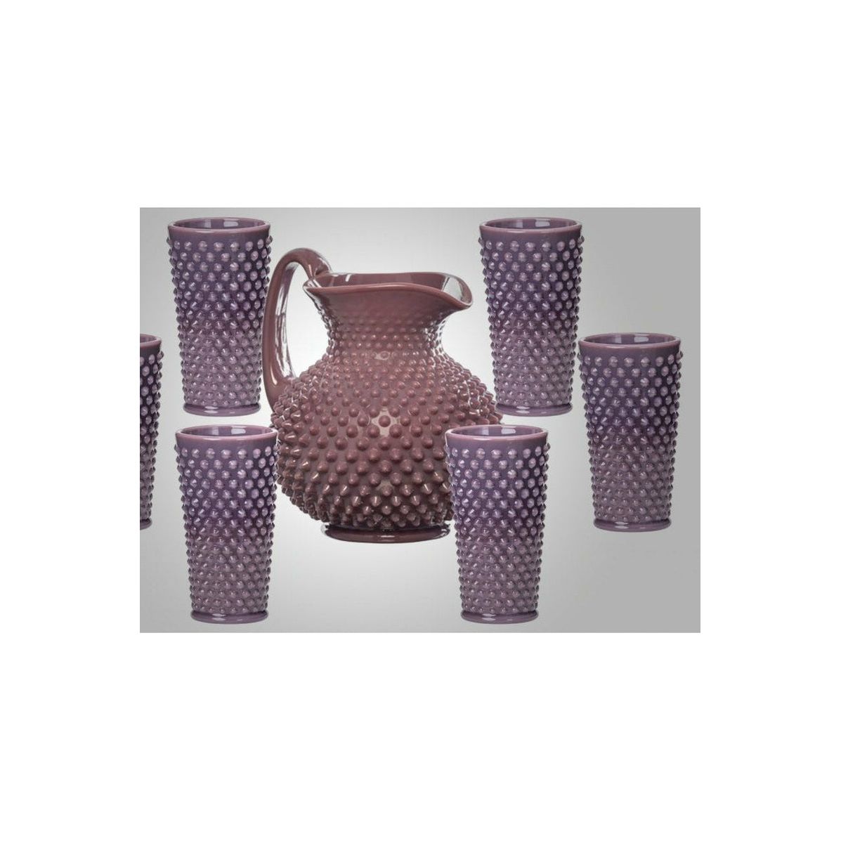 GiGi Hobnail Pitcher & Ice Teas