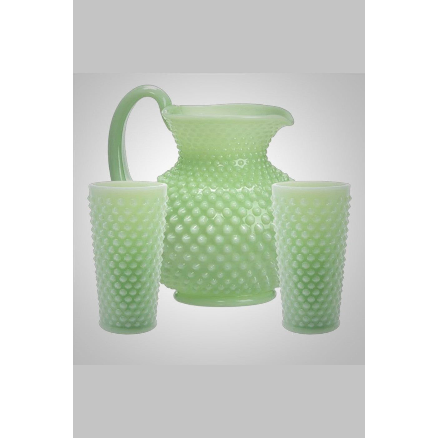 GiGi Hobnail Pitcher & Ice Teas