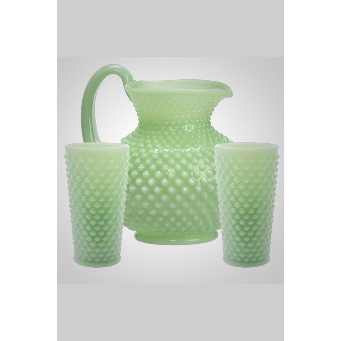 GiGi Hobnail Pitcher & Goblets