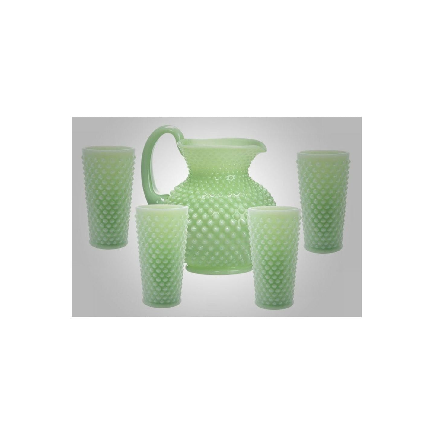 GiGi Hobnail Pitcher & Ice Teas