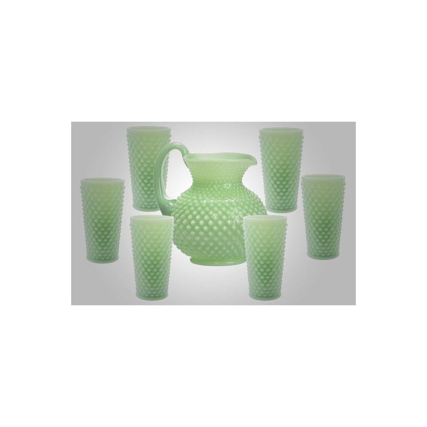 GiGi Hobnail Pitcher & Ice Teas