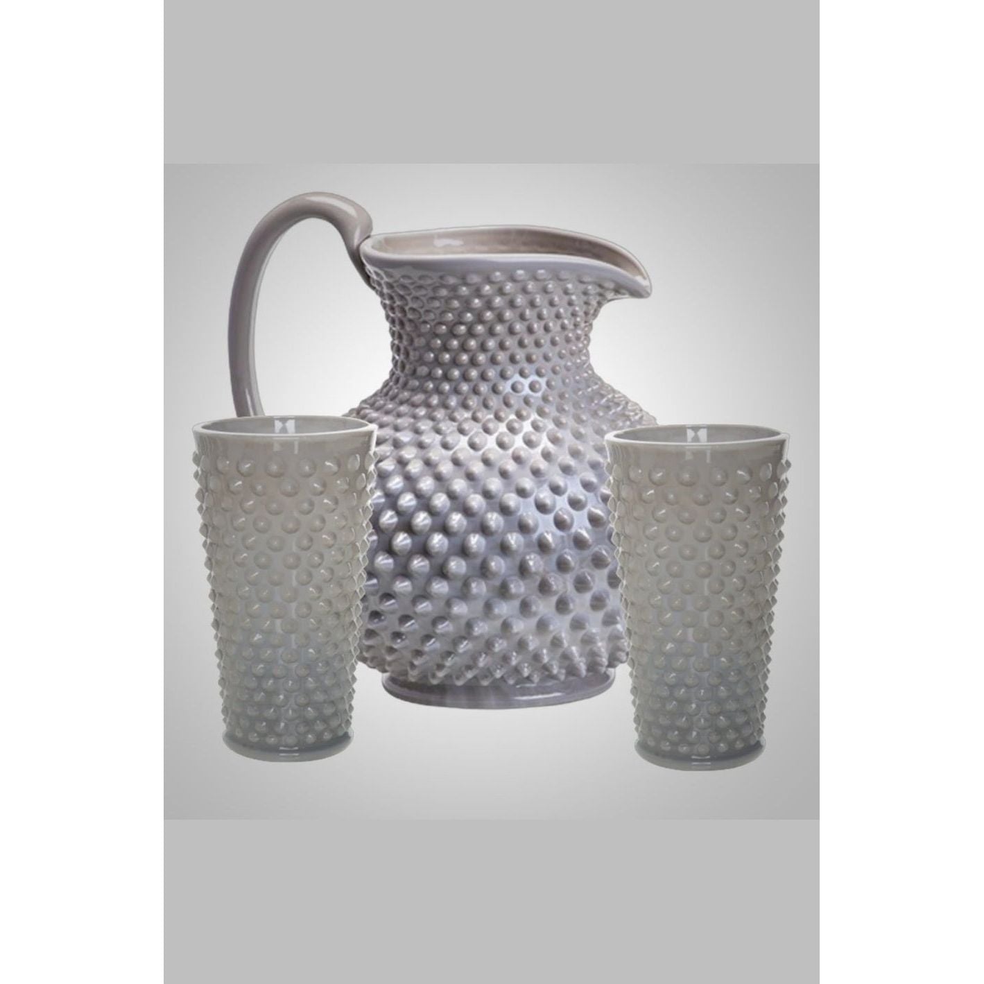 GiGi Hobnail Pitcher & Ice Teas