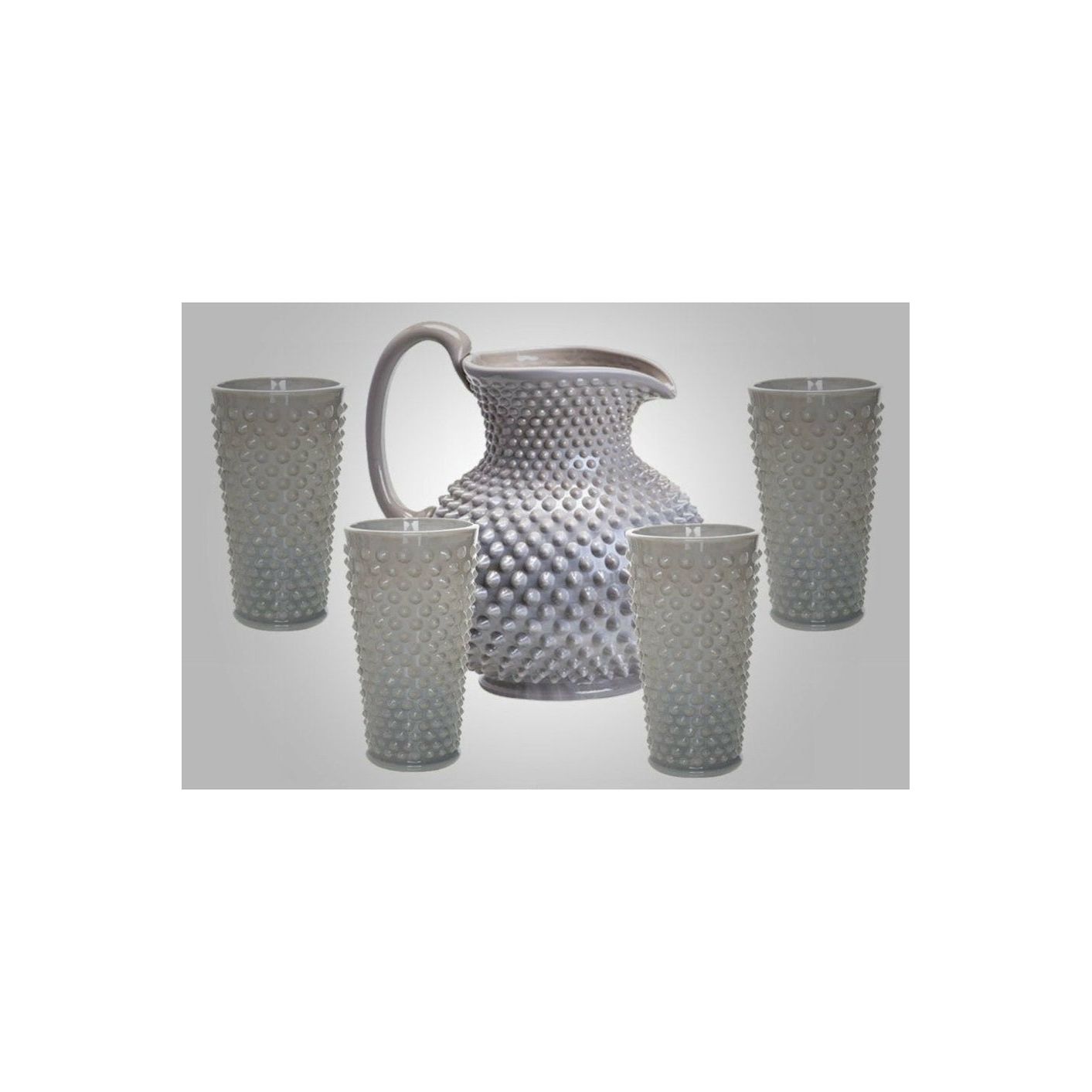 GiGi Hobnail Pitcher & Ice Teas