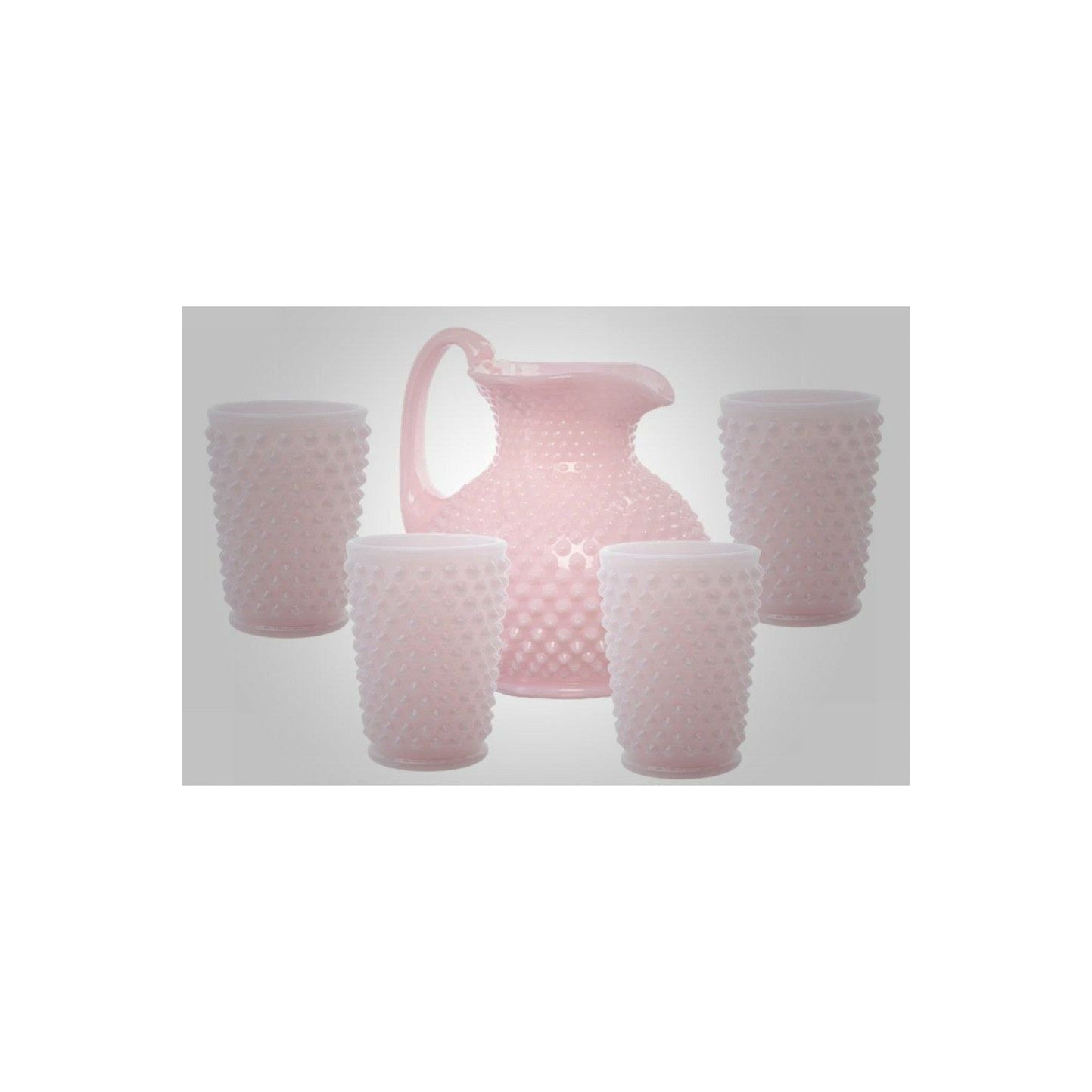 GiGi Hobnail Pitcher & Goblets