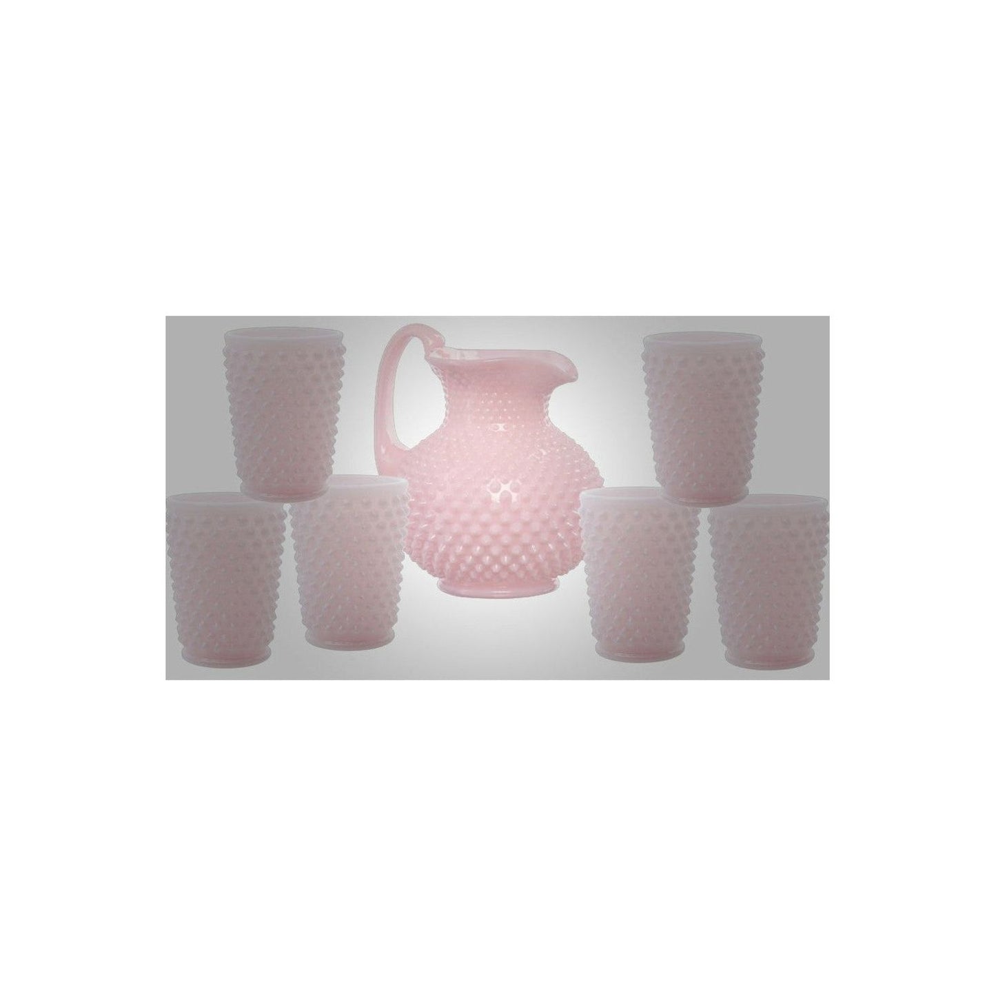 GiGi Hobnail Pitcher & Tumblers