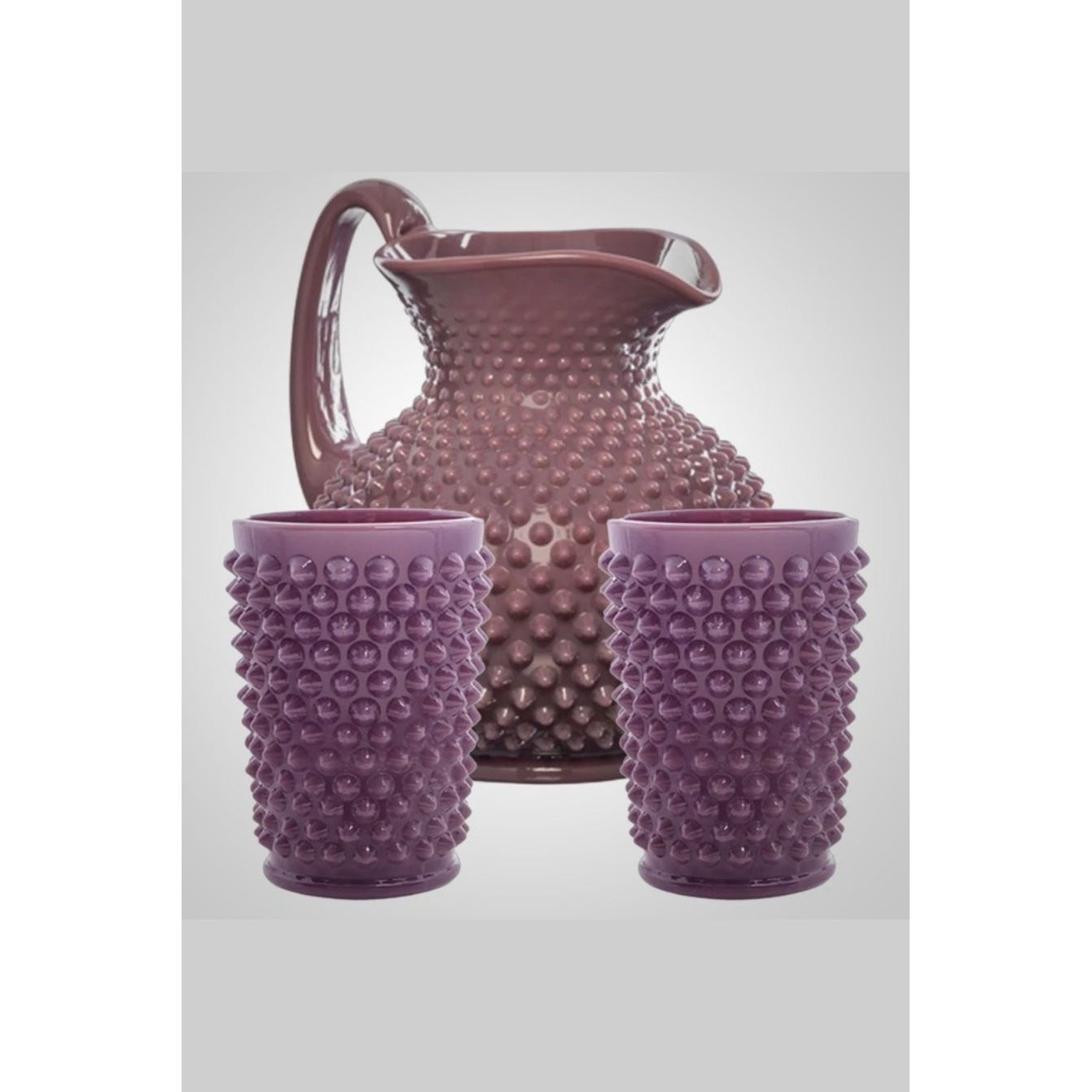 GiGi Hobnail Pitcher & Goblets