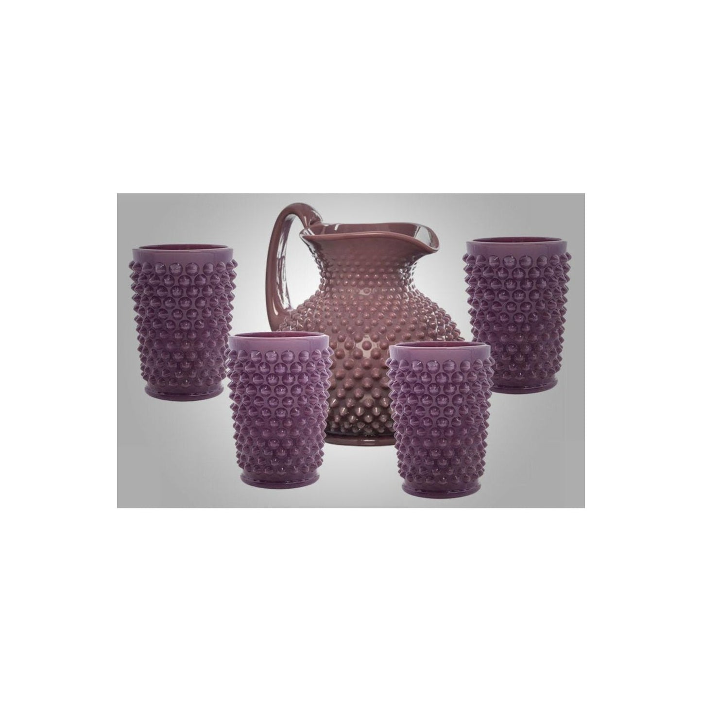 GiGi Hobnail Pitcher & Tumblers