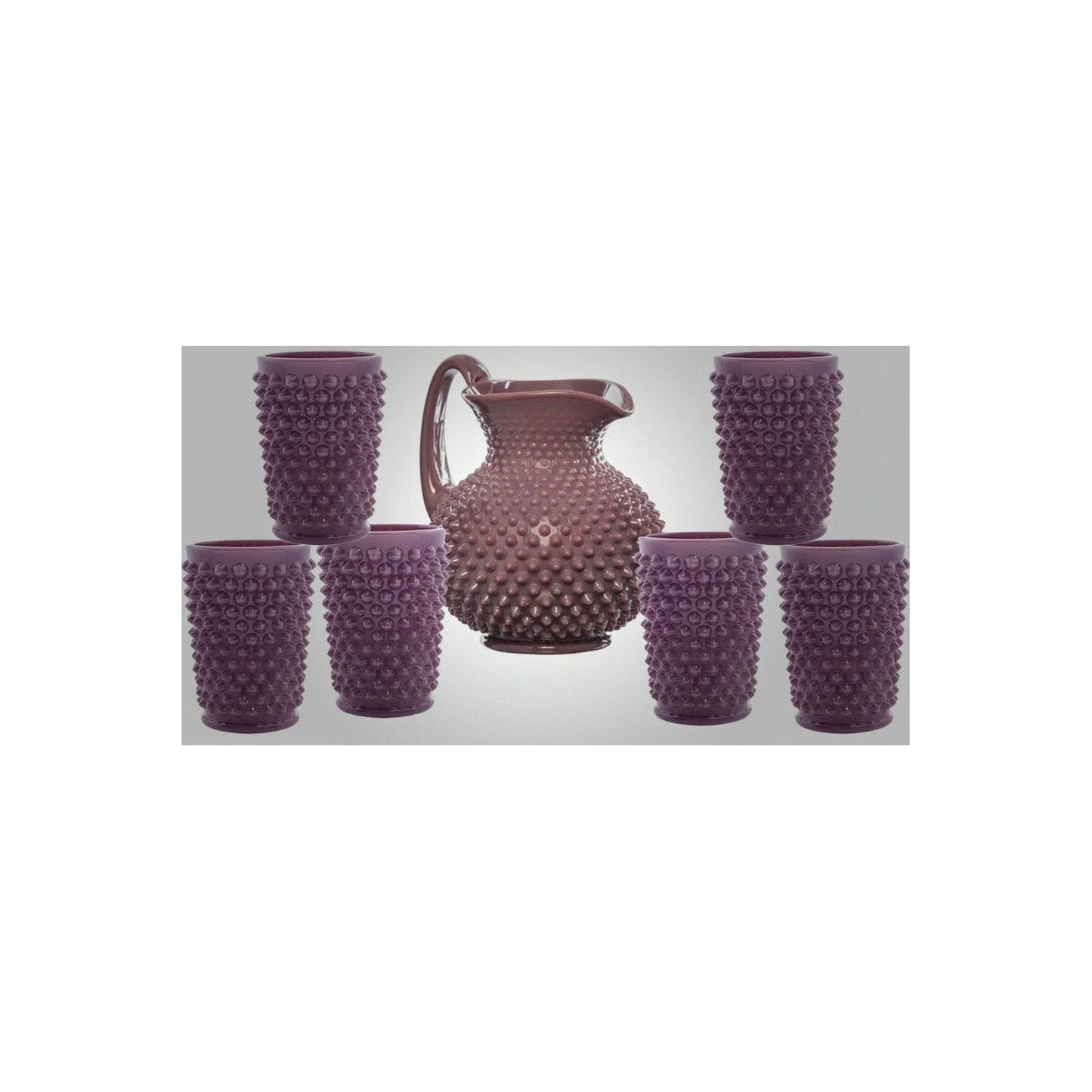 GiGi Hobnail Pitcher & Tumblers