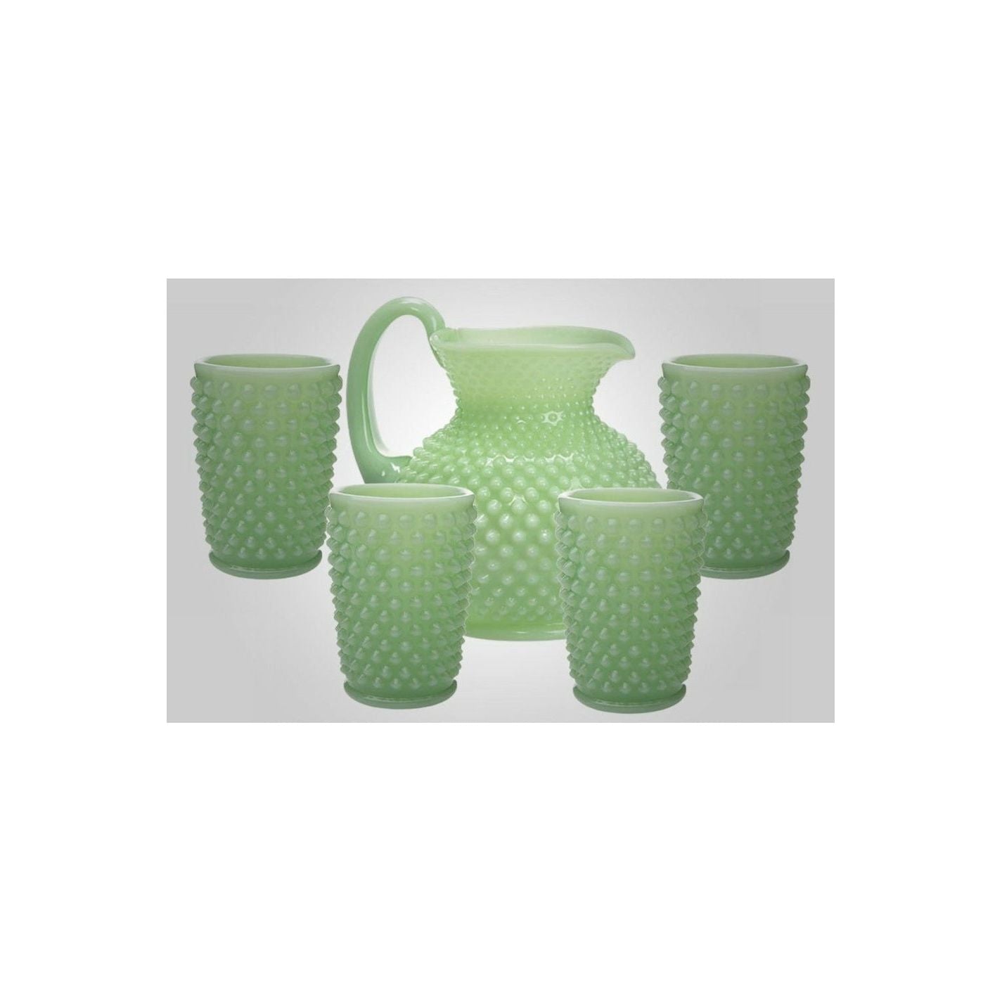 GiGi Hobnail Pitcher & Goblets