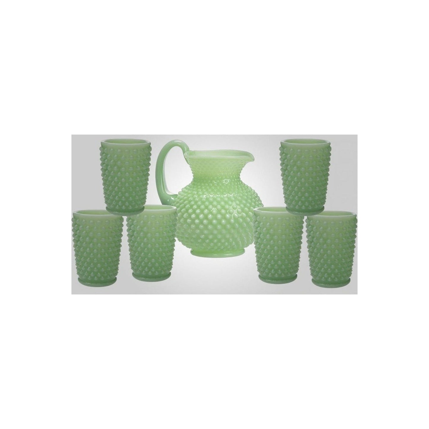 GiGi Hobnail Pitcher & Goblets