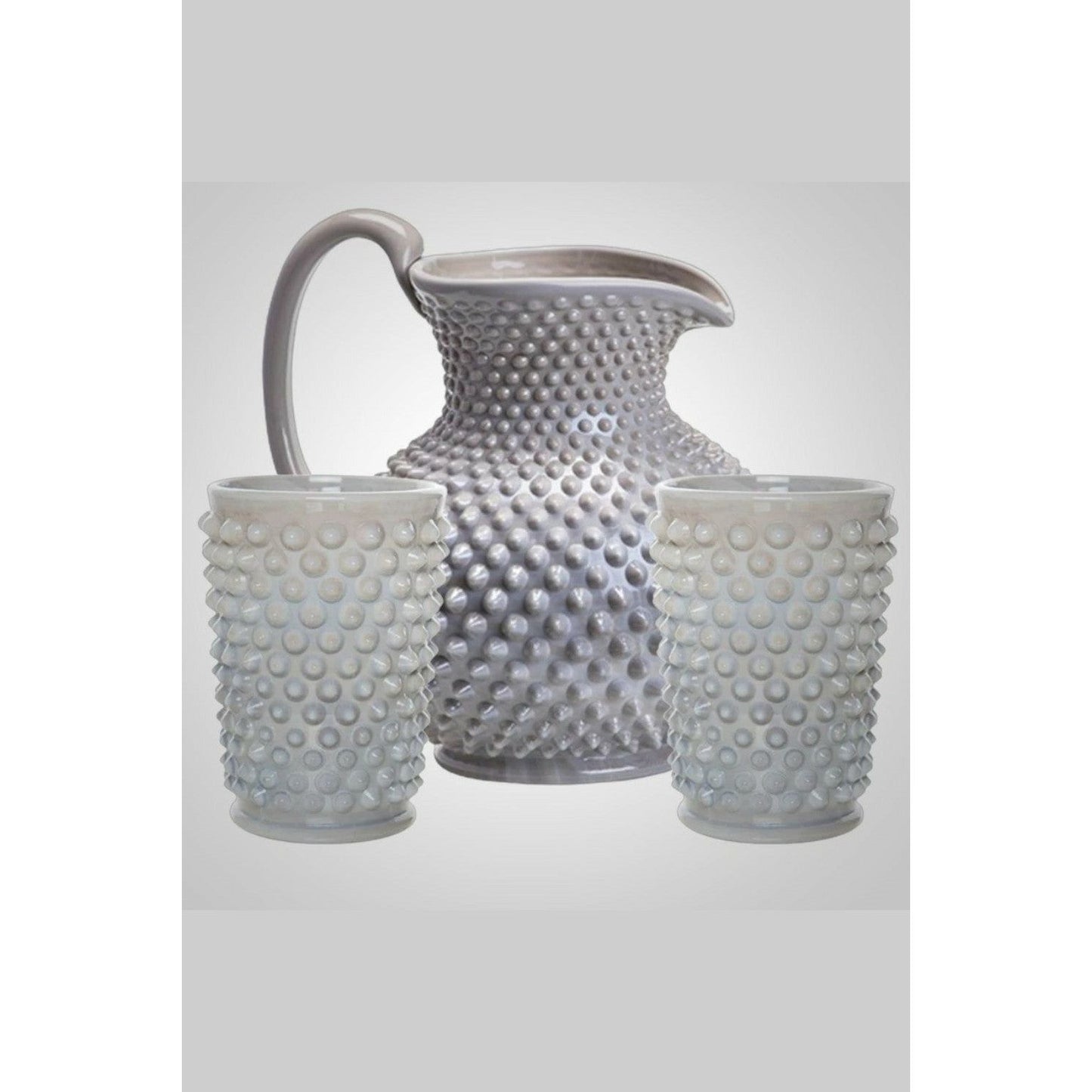 GiGi Hobnail Pitcher & Tumblers