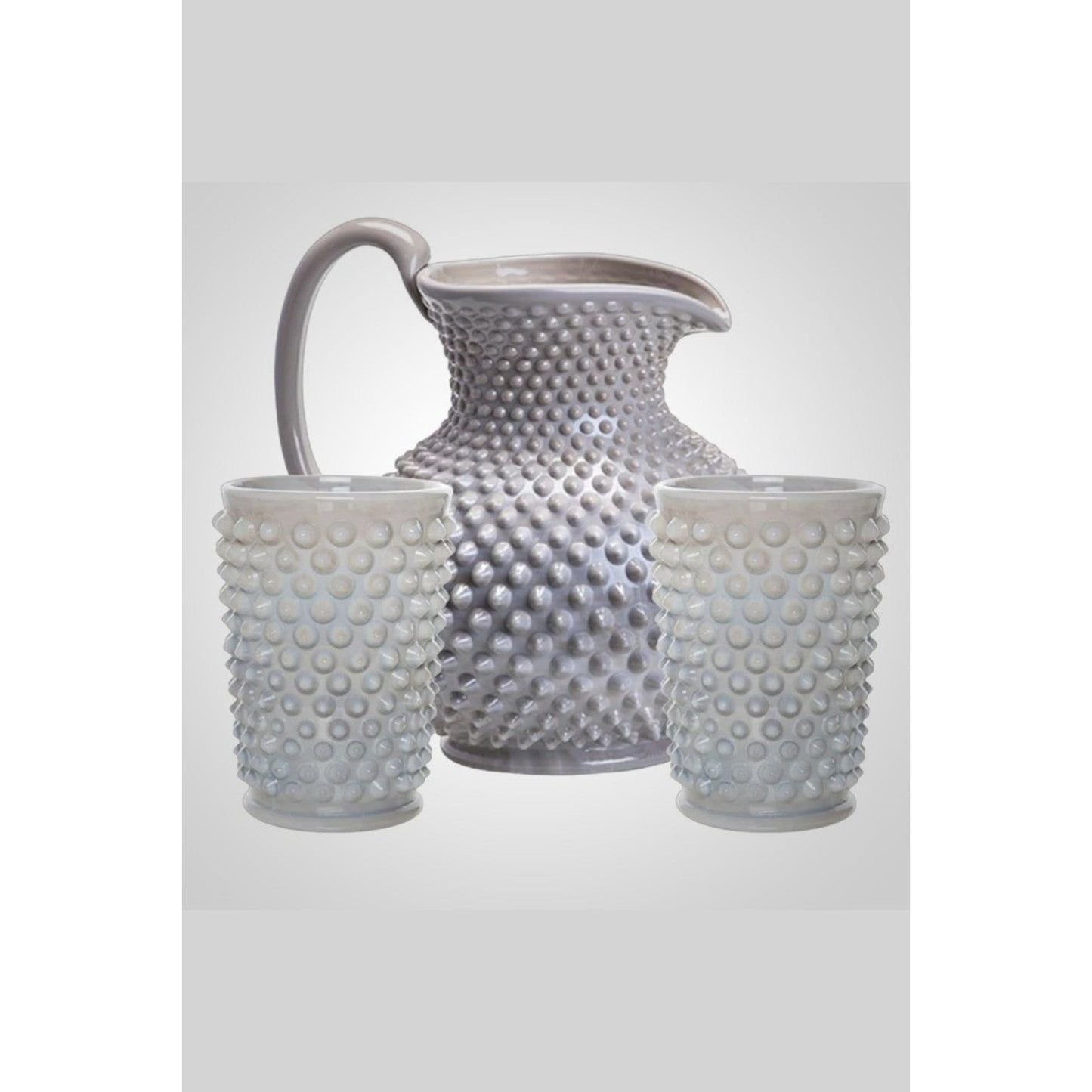 GiGi Hobnail Pitcher & Goblets