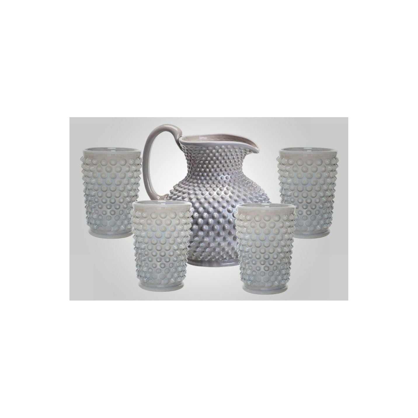 GiGi Hobnail Pitcher & Tumblers