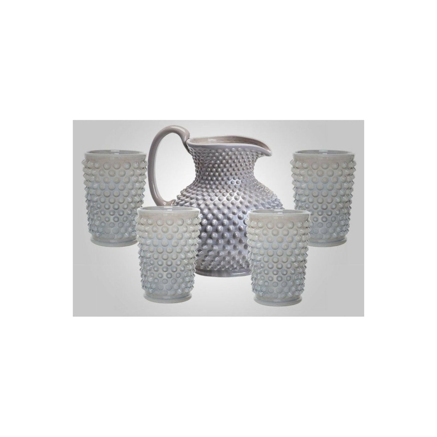GiGi Hobnail Pitcher & Goblets
